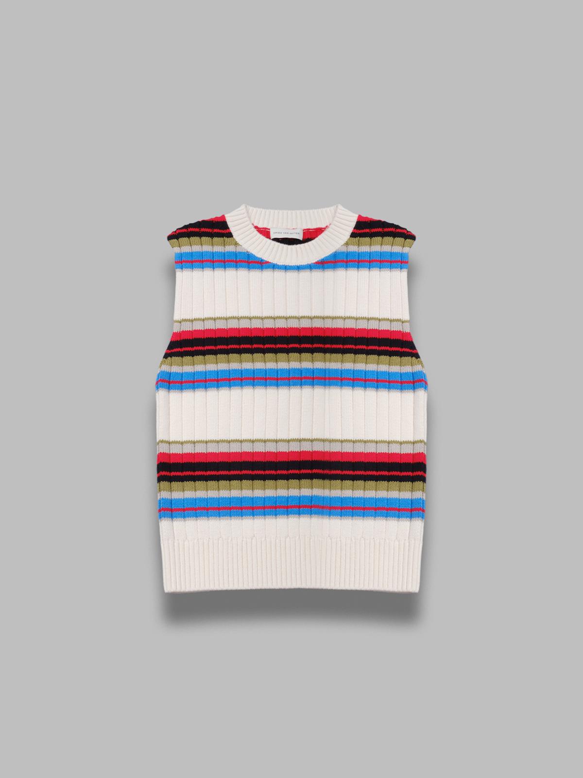 mosaic tank top 021235-3730- 001 DRIES VAN NOTEN 