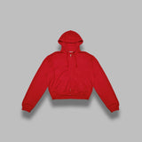 high twist light sweat zip A26SP01MU- RD AURALEE 