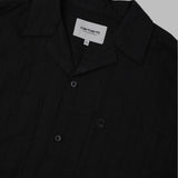 s/s gareth shirt cotton, 3 oz black I036206- 89XX CARHARTT WIP 