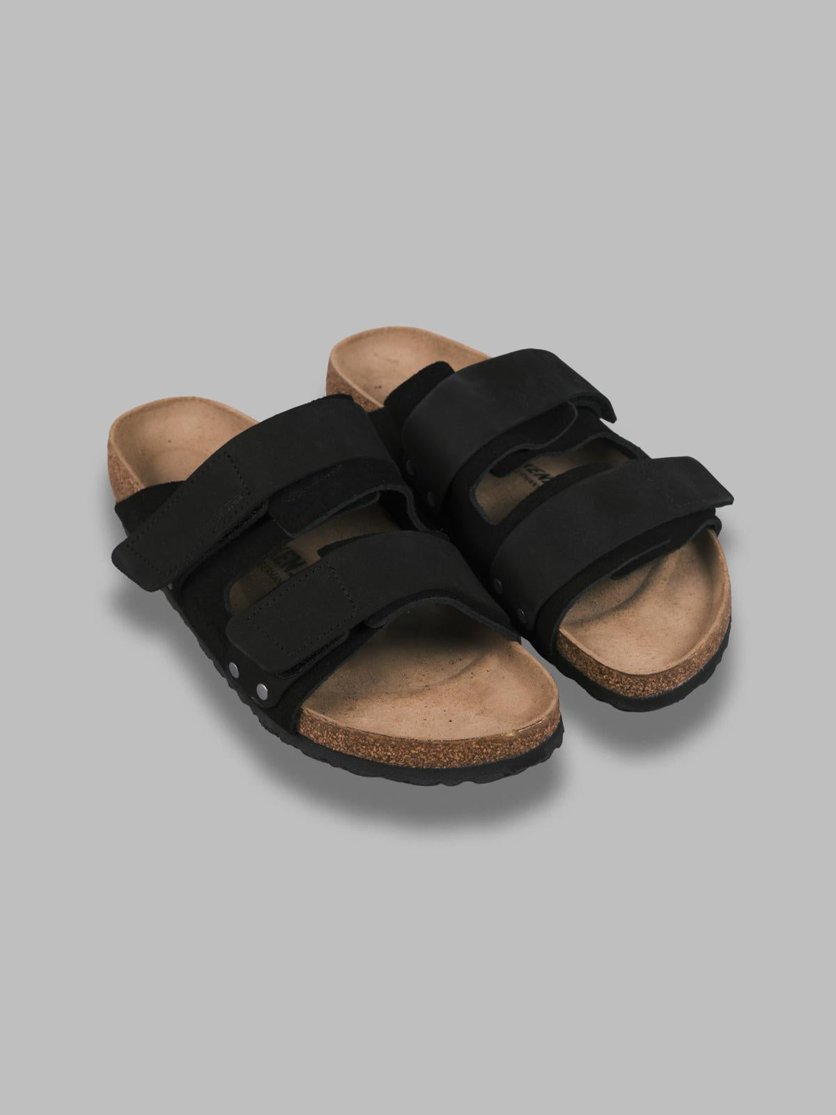 uji black, suede leather/nubuck - calz. s 1024832 BK BIRKENSTOCK 