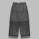 chopped trousers VAQ10P005- DGY VAQUERA 