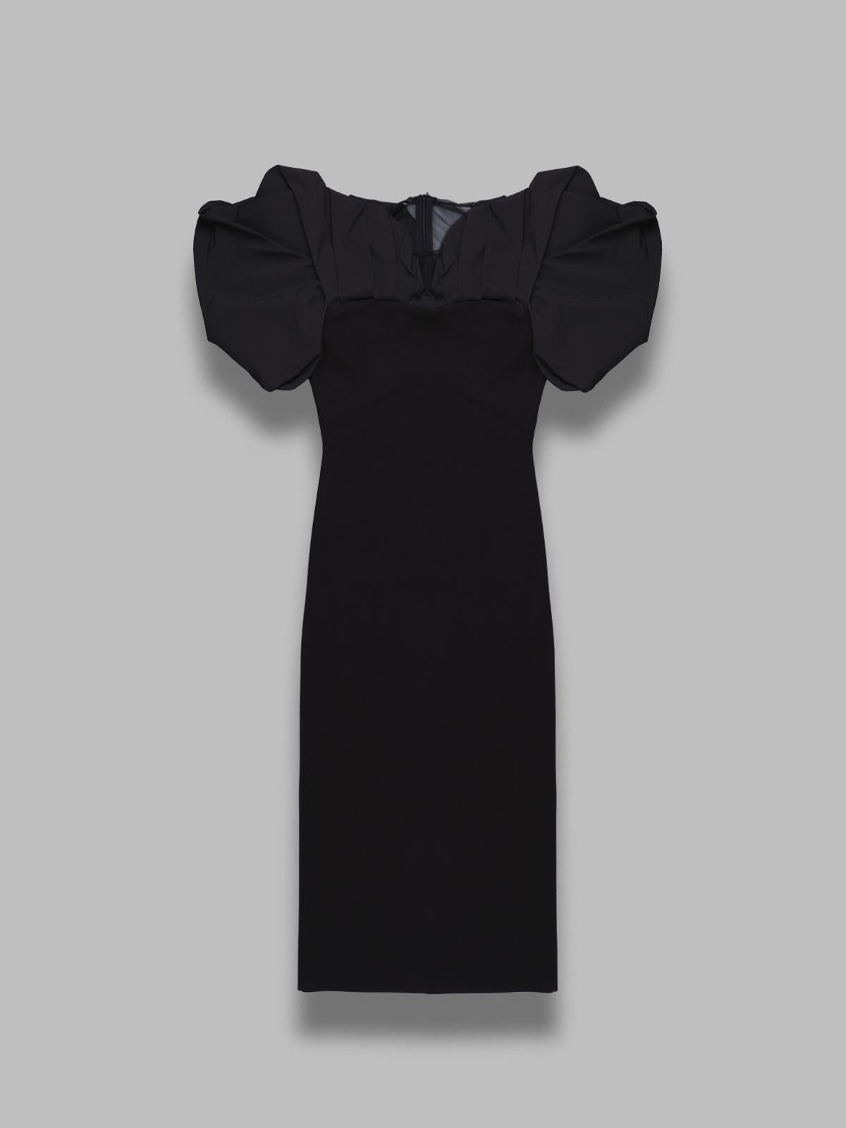 isatis fitted knit dress ISATIS- BL34 ESSENTIEL ANTWERP 
