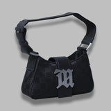 nylon monogram small shoulder bag