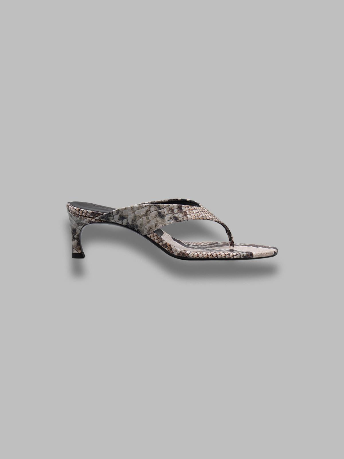 kitten heel leather mule 1161013093-BCR2225- 3093 ROTATE 
