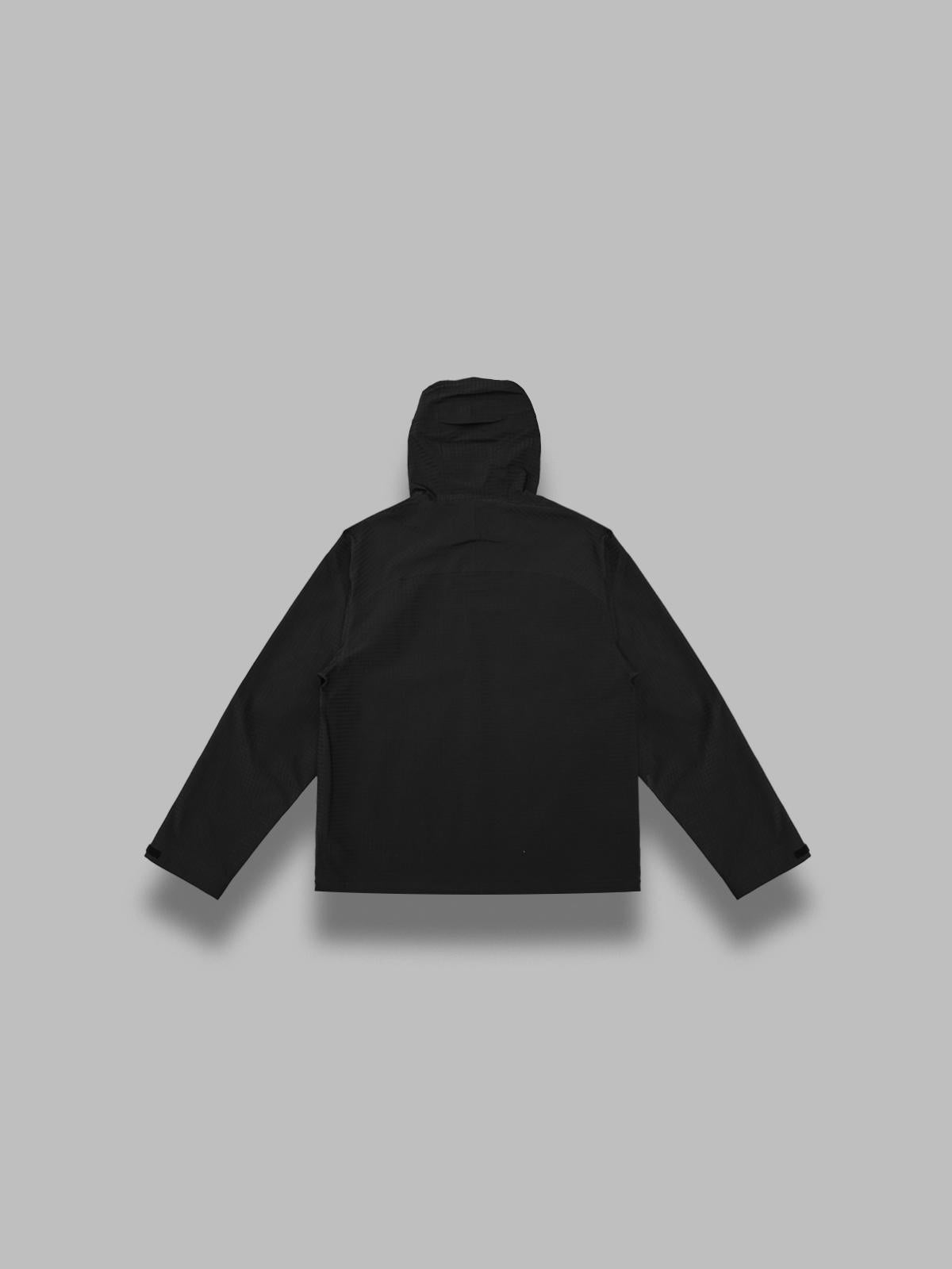 waypoint ripstop hooded jacket SS26012- BLK HIKING PATROL 