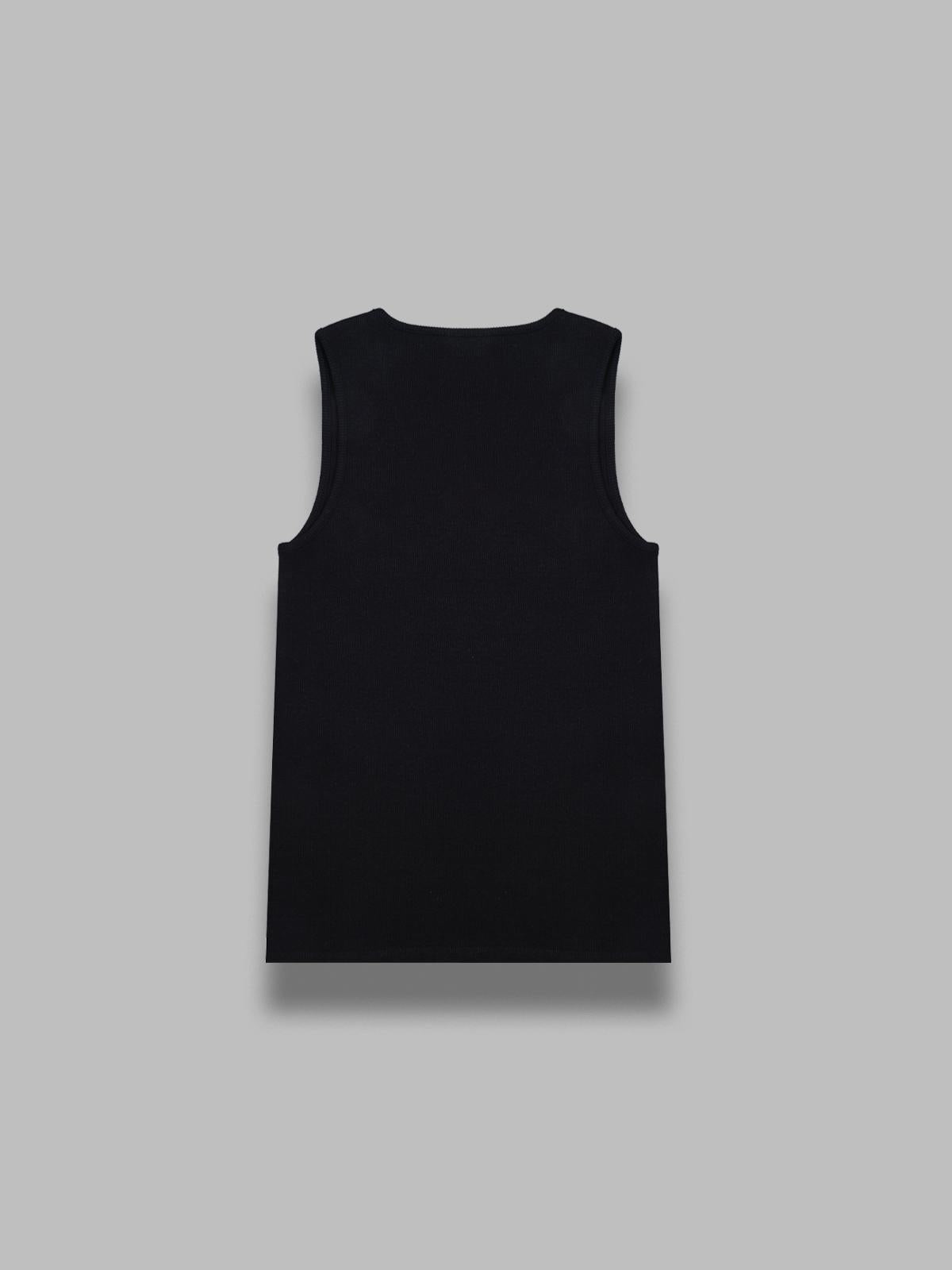 rib tank top TS0006-LJ1030- BK999 LEMAIRE 