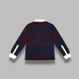 hucho longsleeve polo 021163-3345- 358 DRIES VAN NOTEN 