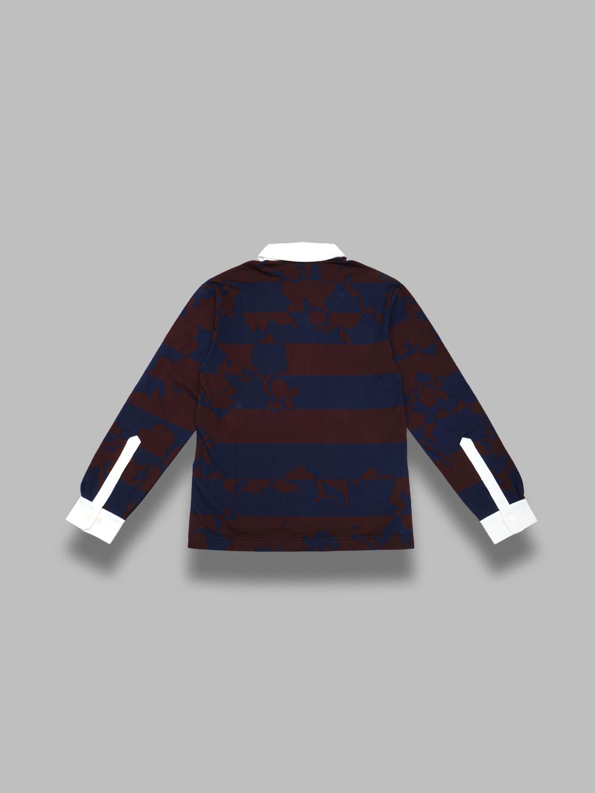 hucho longsleeve polo 021163-3345- 358 DRIES VAN NOTEN 