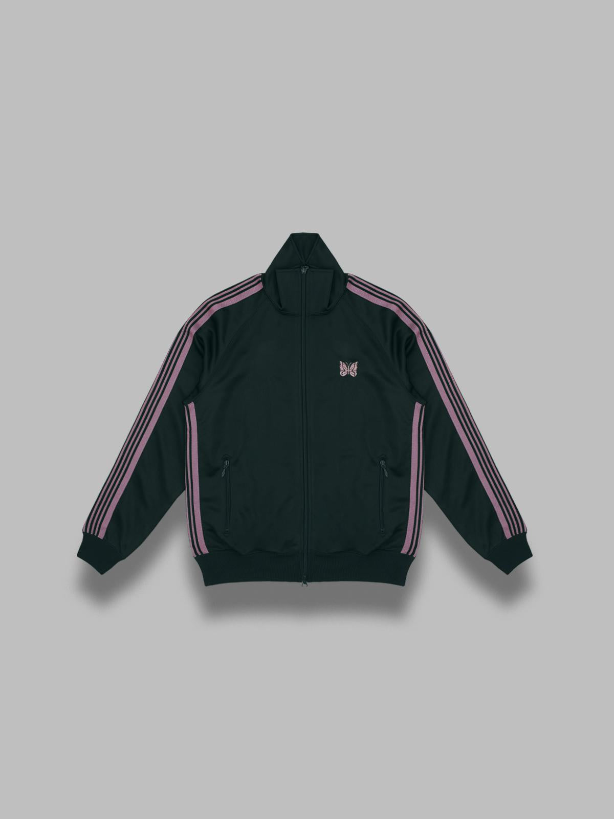 track jacket - poly smooth RW314- GN NEEDLES 