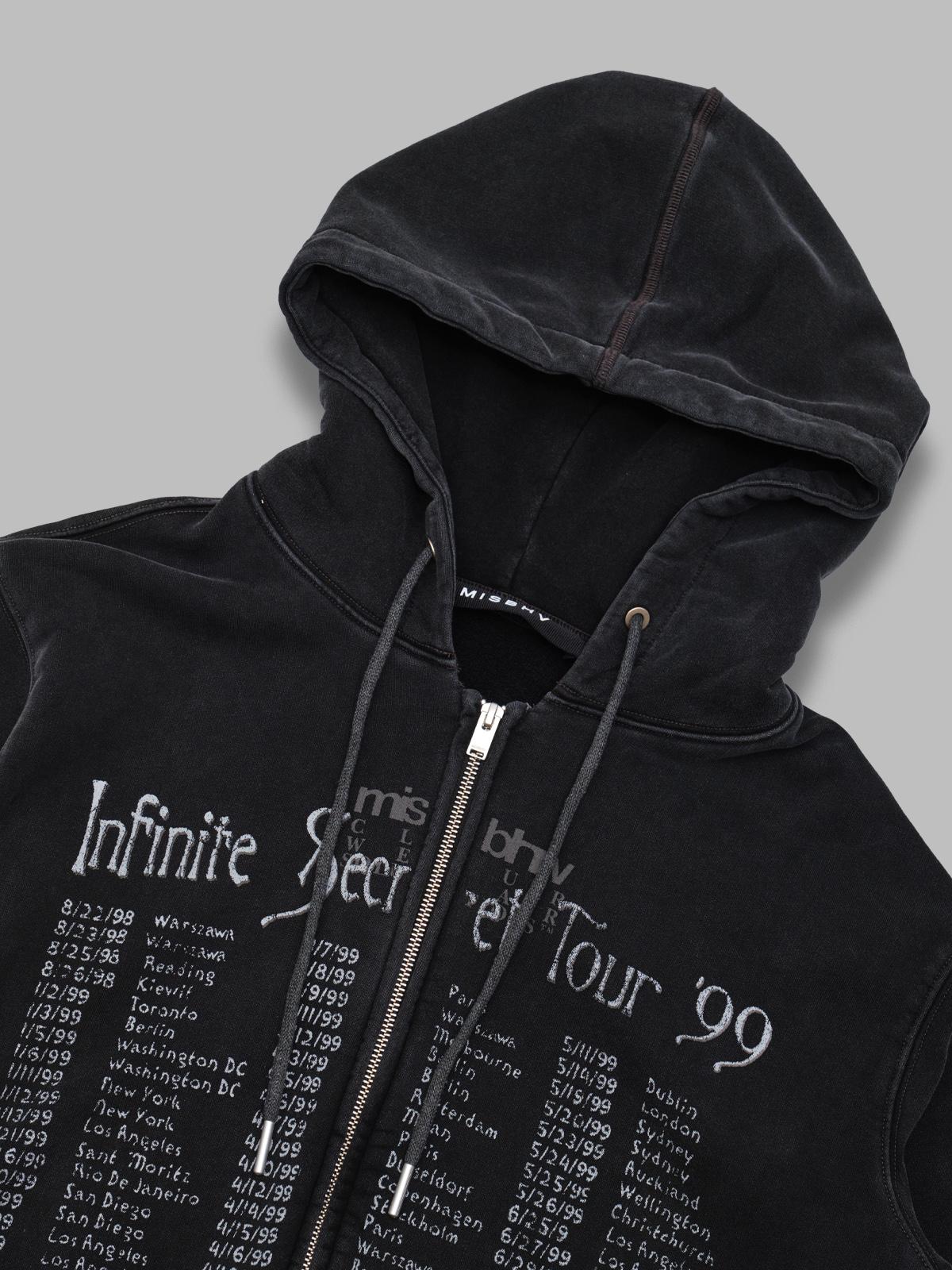 tour 99 zipped hoodie 260U212- BK MISBHV 