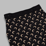 moon printed jersey knee lenght skirt WSK123ACJER0001- IT99 MARINE SERRE 