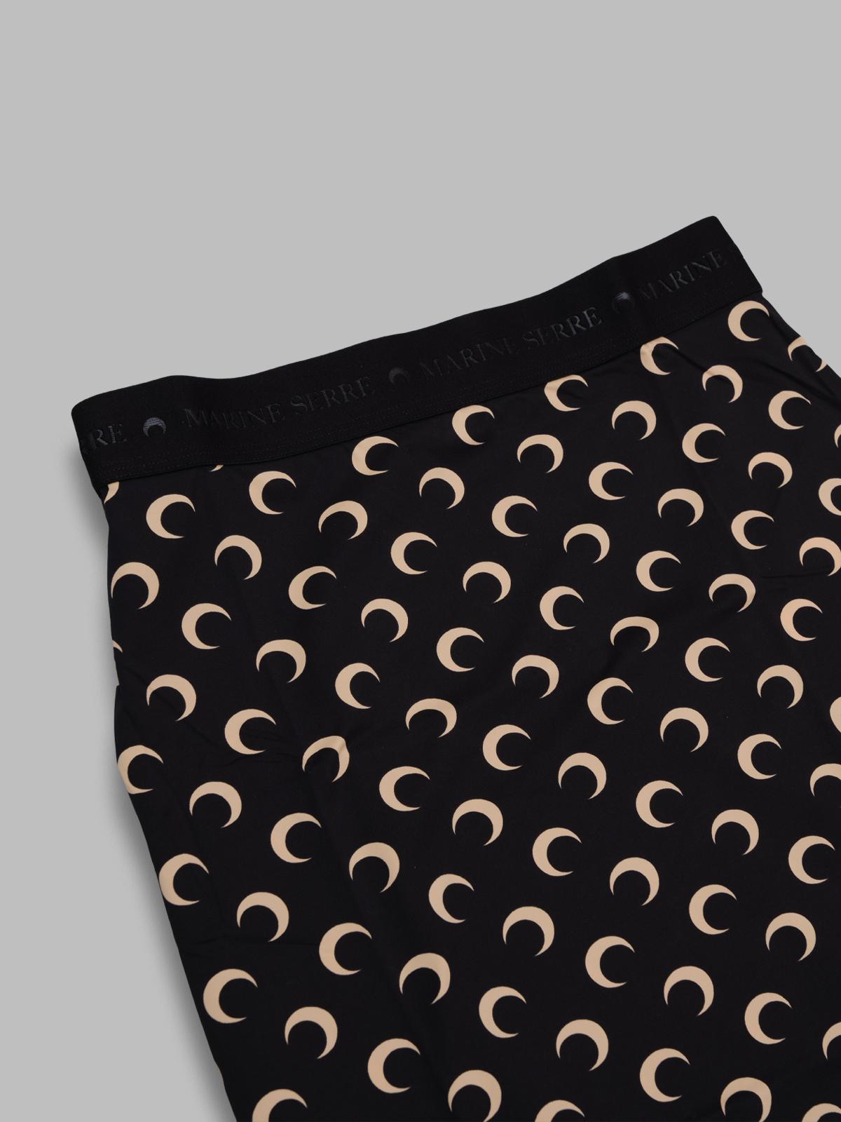 moon printed jersey knee lenght skirt WSK123ACJER0001- IT99 MARINE SERRE 