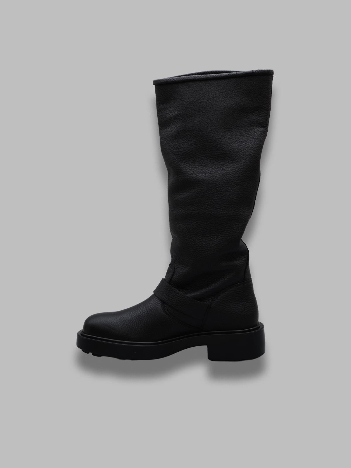 woman leather boot F5CPH441- BLK COPENHAGEN 