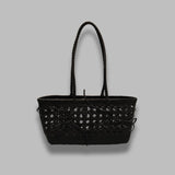 biscuit shoulder bag 25SB06006001- BK OSOI 