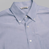 silk broad button down shirt A25SS01SB- SB AURALEE 