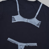 trompe l'oeil tall tee VAQ11T019- WB VAQUERA 