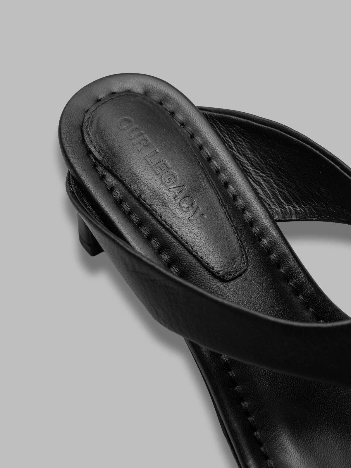karasu sandal A2267KAM- BK OUR LEGACY 