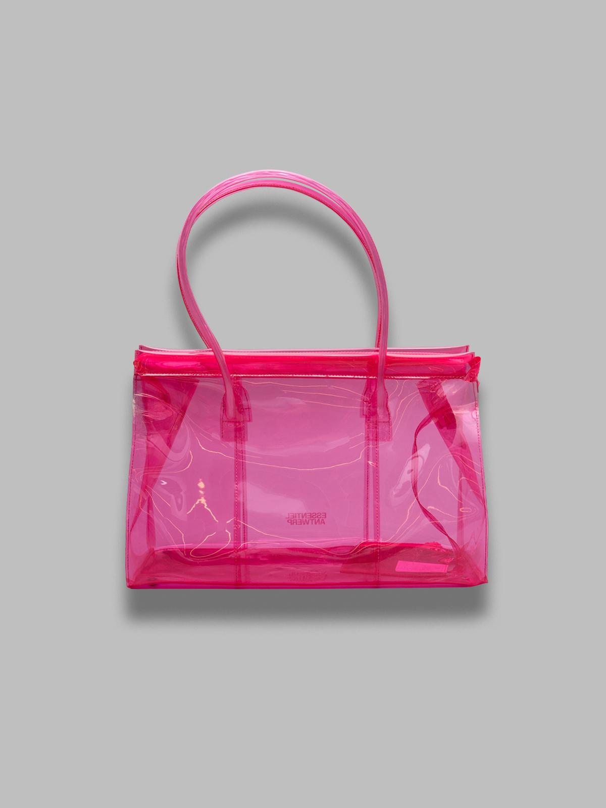 jano transparent shopper bag JANO- FB20 ESSENTIEL ANTWERP 