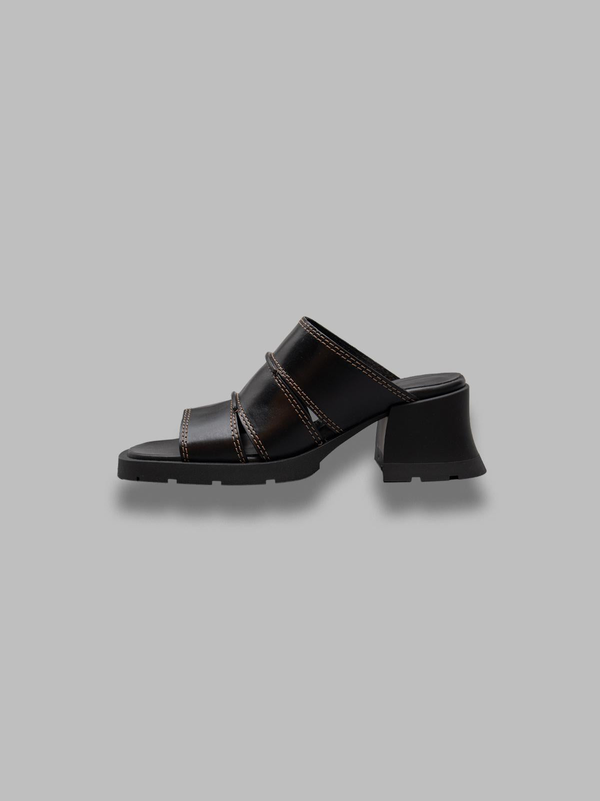 jadzia black sandals E8-3901- BK MIISTA 