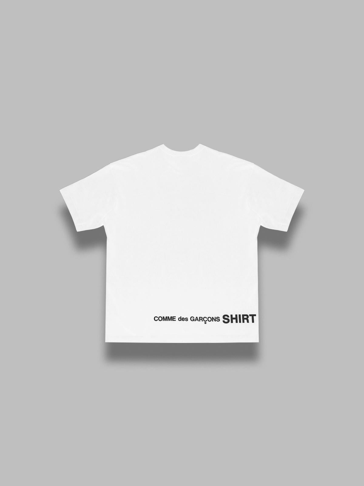  FQ-T008-S26- WHT COMME DES GARÇONS SHIRT 