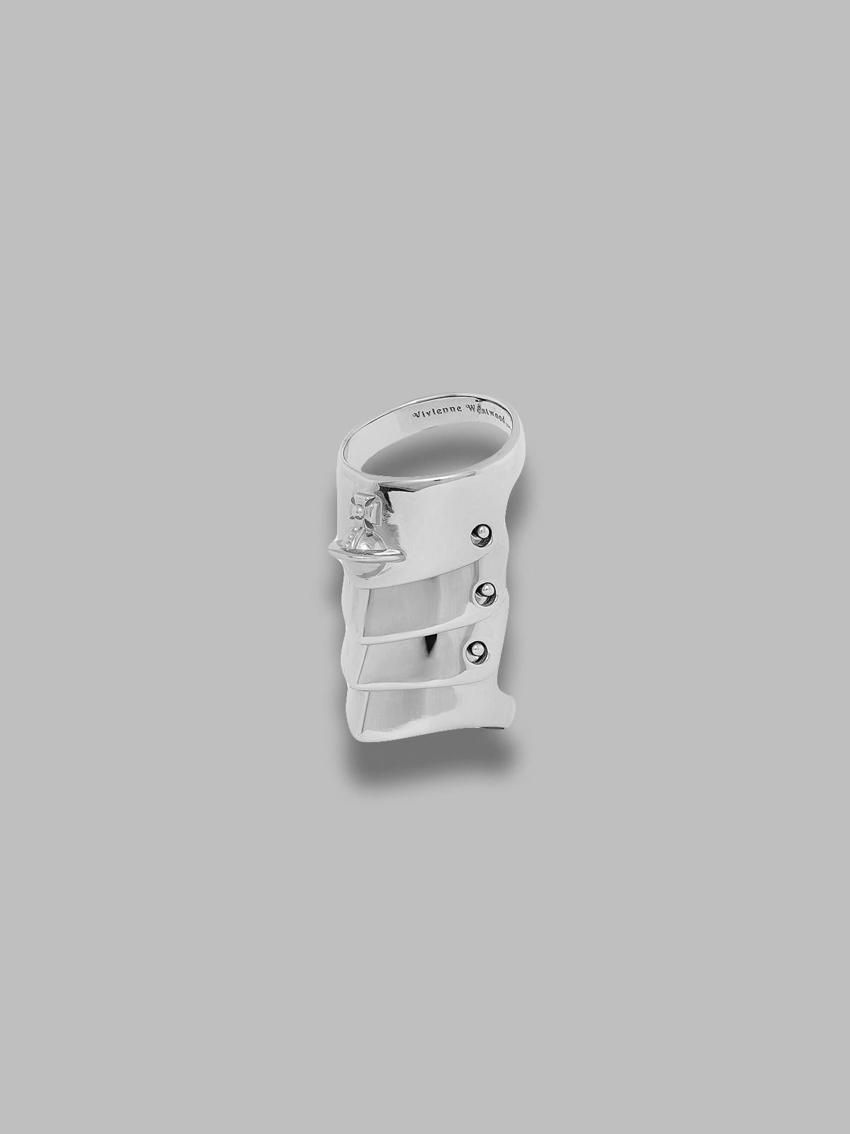 armour ring 64030003-01P019-IM- P019 VIVIENNE WESTWOOD 