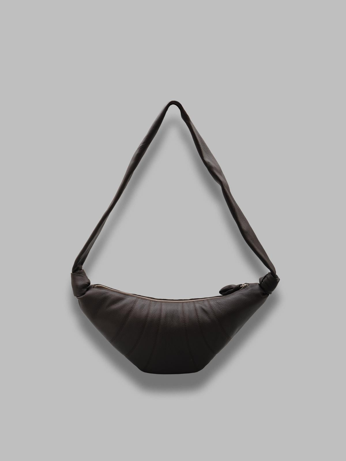 medium croissant bag BG0001-LL0018- BR490 LEMAIRE 
