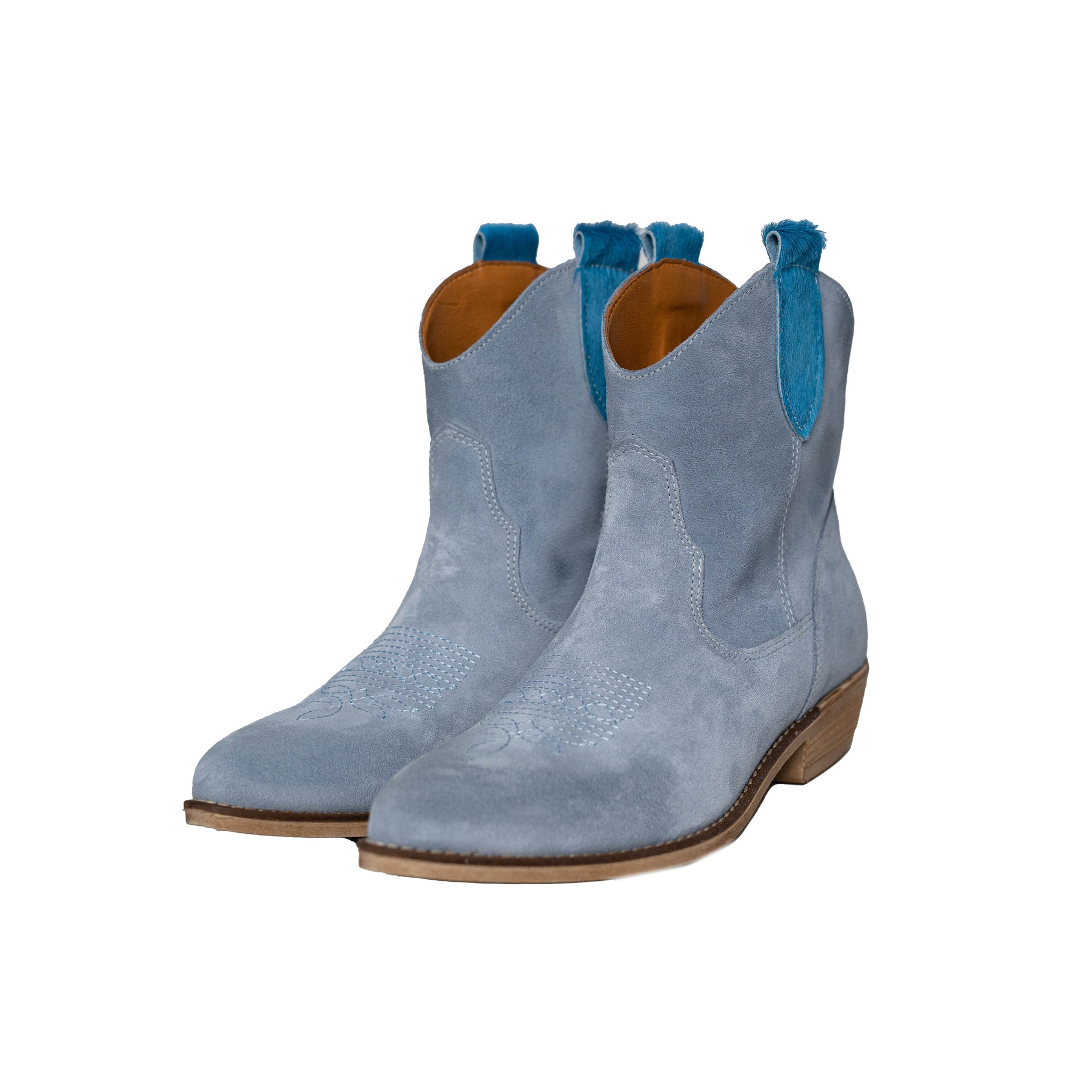 Suede Pony Hairy Boot