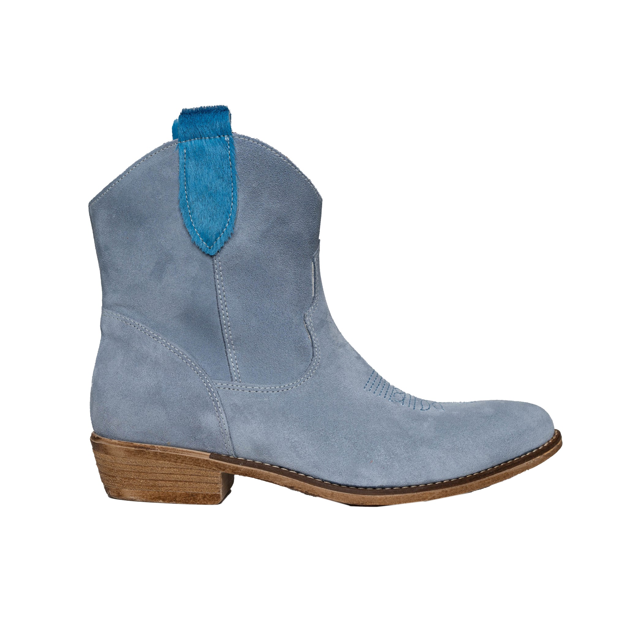Suede Pony Hairy Boot