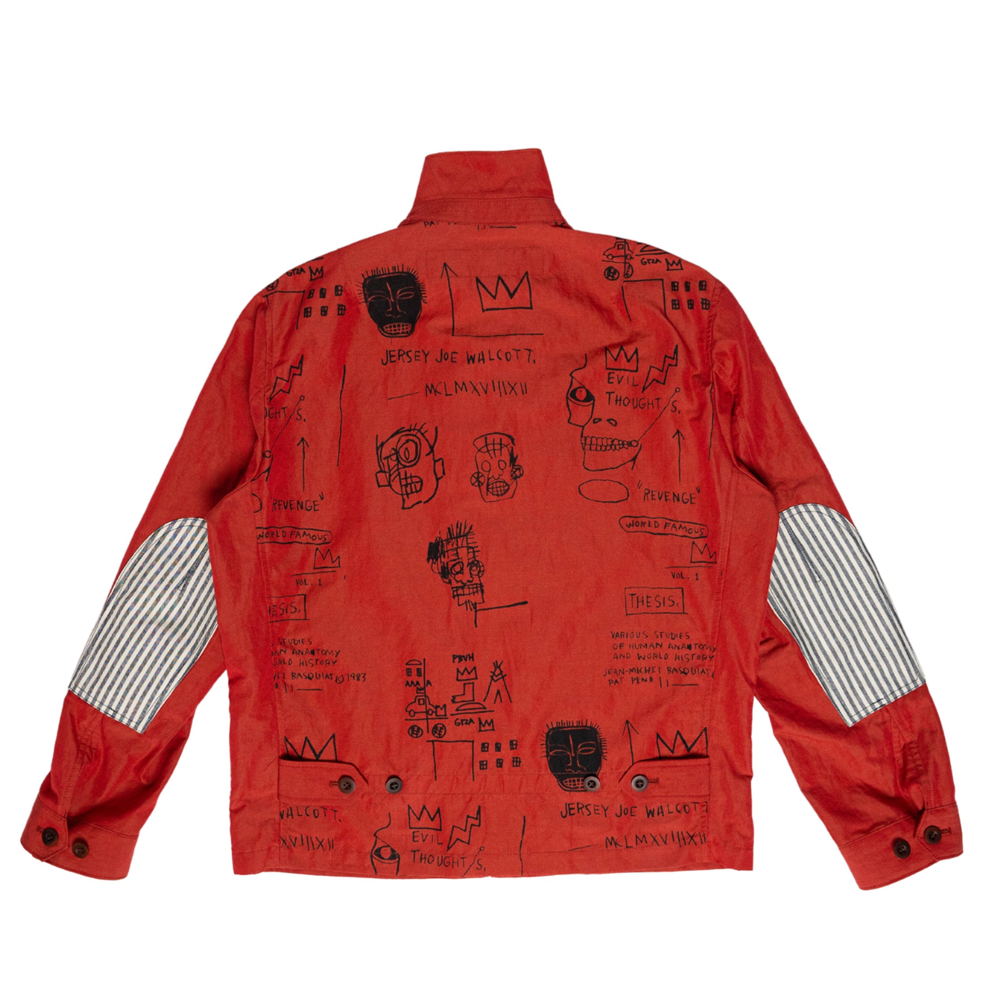 Junya Watanabe MAN Jean-Michel Basquiat Linen Jacket